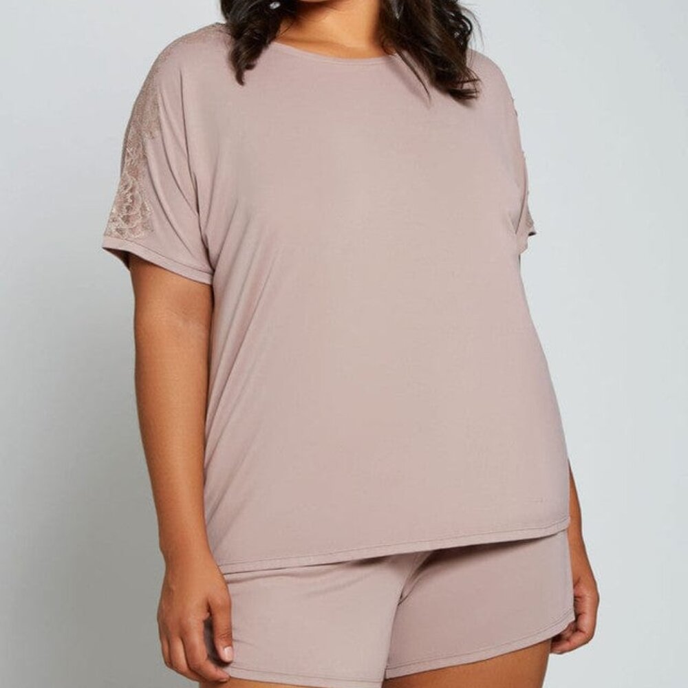 Plus Size Estelle Pajamas- Blush